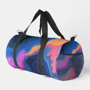 Traumplanet der Farben – Jenseits der Realität Duffle Bag