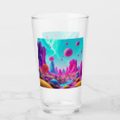 Traumplanet der Farben – Jenseits der Realität Glas (Vorderseite)