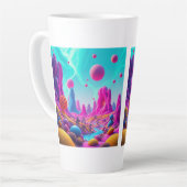 Traumplanet der Farben – Jenseits der Realität Milchtasse (Linke Ecke)