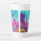 Traumplanet der Farben – Jenseits der Realität Milchtasse (Vorderseite)