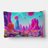 Traumplanet der Farben – Jenseits der Realität Zubehörtasche (Rückseite)