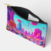 Traumplanet der Farben – Jenseits der Realität Zubehörtasche (Offen)