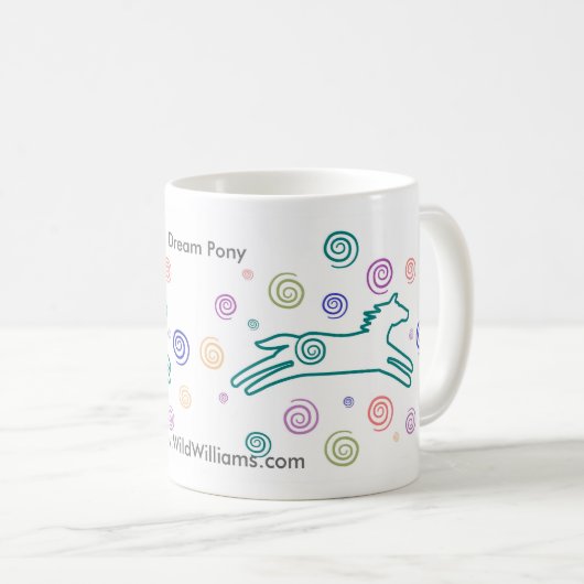 Traumpony Kaffeetasse (VorderseiteRechts)