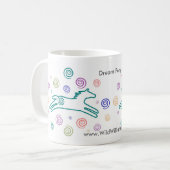 Traumpony Kaffeetasse (Vorderseite Links)
