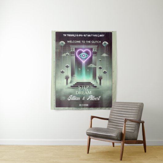 🌀 "Traumportal" 🌀 Wandteppich (Beispiel)