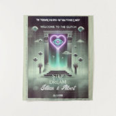 🌀 "Traumportal" 🌀 Wandteppich (Vorderseite)