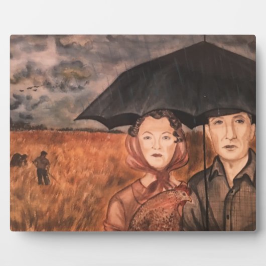 Traumportrait Fotoplatte (Vorderseite)