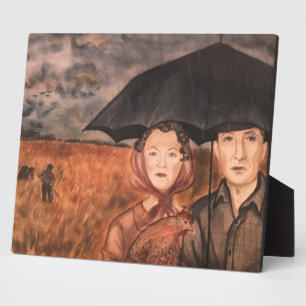 Traumportrait Fotoplatte