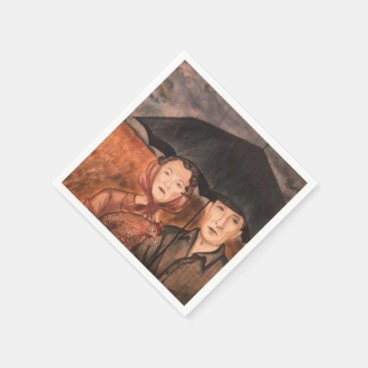 Traumportrait Serviette (Ecke)