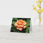 Traumreise zur Rose Karte (Gelbe Blume)