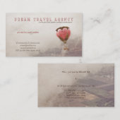 Traumreisebüro-Visitenkarte Visitenkarte (Vorne/Hinten)