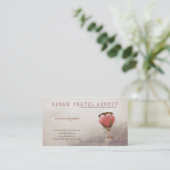 Traumreisebüro-Visitenkarte Visitenkarte (Stehend Vorderseite)