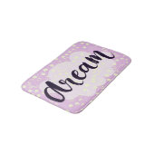 Traumrosa Badematte (Schrägansicht)