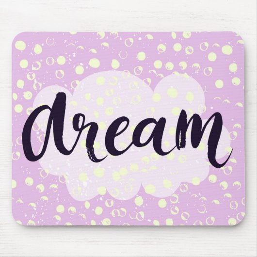 Traumrosa Mousepad (Vorne)