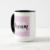 Traumrosa Tasse (Vorderseite Links)