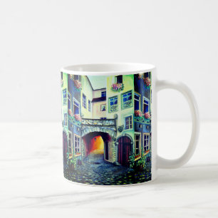 Traumscape Luxemburg böhmische Stadt Kaffeetasse