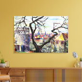 Traumscape Luxemburg böhmische Stadt Leinwanddruck (Insitu (Wohnzimmer))