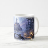 Traumschloss-Pfad-Becher Kaffeetasse (VorderseiteRechts)