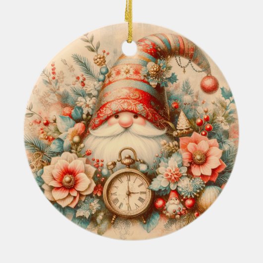 Traumschmuck Keramik Ornament (Hinten)