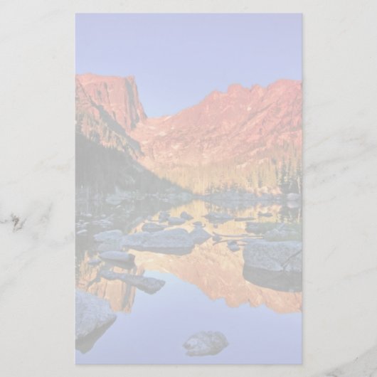 Traumsee Briefpapier (Vorderseite)