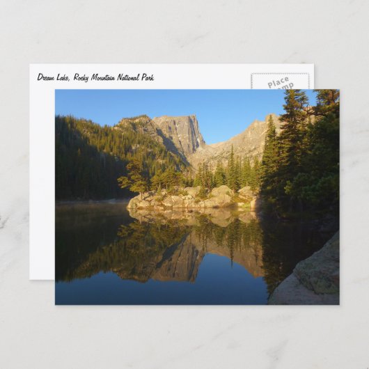 Traumsee II Postkarte (Vorne/Hinten)