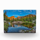 Traumsee Landschaft Fotoblock (Vorderseite)
