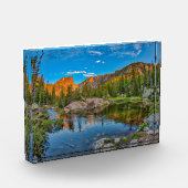 Traumsee Landschaft Fotoblock (Links)