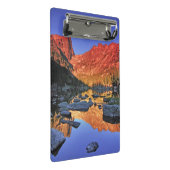 Traumsee Mini Klemmbrett (Schrägansicht)