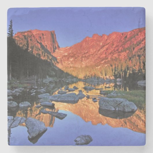 Traumsee Steinuntersetzer (Vorderseite)