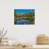 Traumseenlandschaft Poster (Küche)
