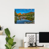 Traumseenlandschaft Poster (Heimbüro)
