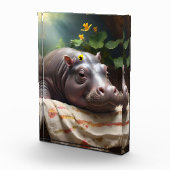 **"Träumskorb: Ein Baby Hippo's Cosy Nickerchen"** Fotoblock (Rechts)