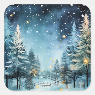 Träumssaison Quadratischer Aufkleber