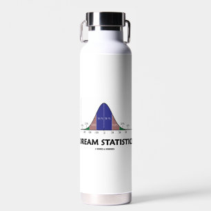 Traumstatistik Bell Curve Spaß Trinkflasche