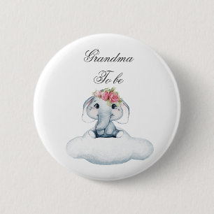 Traumtage mit Rosie dem Elefanten. Button
