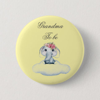 Traumtage mit Rosie dem Elefanten. Button