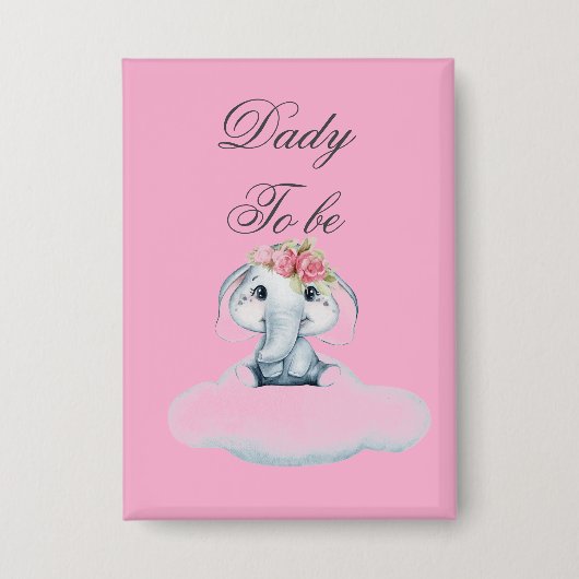 Traumtage mit Rosie dem Elefanten. Button (Vorderseite)