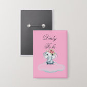 Traumtage mit Rosie dem Elefanten. Button (Vorderseite/Rückseite)