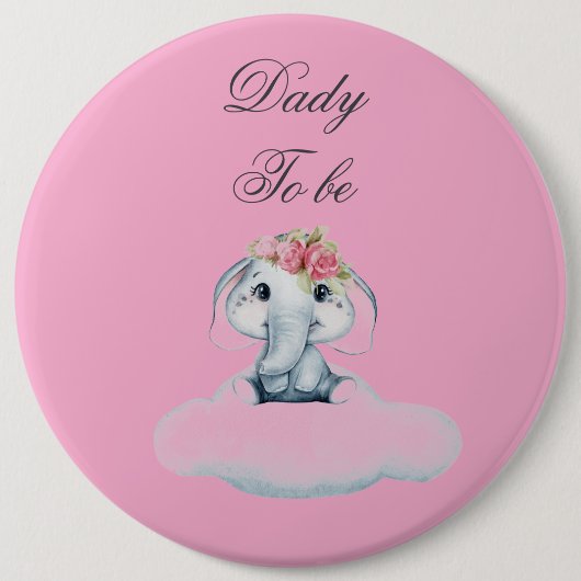 Traumtage mit Rosie dem Elefanten. Button (Vorderseite)