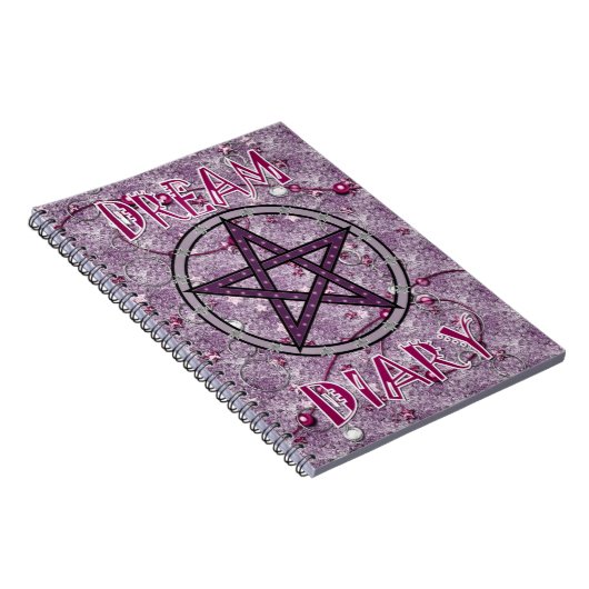 Traumtagebuch - Rosa Notizblock (Rechte Seite)