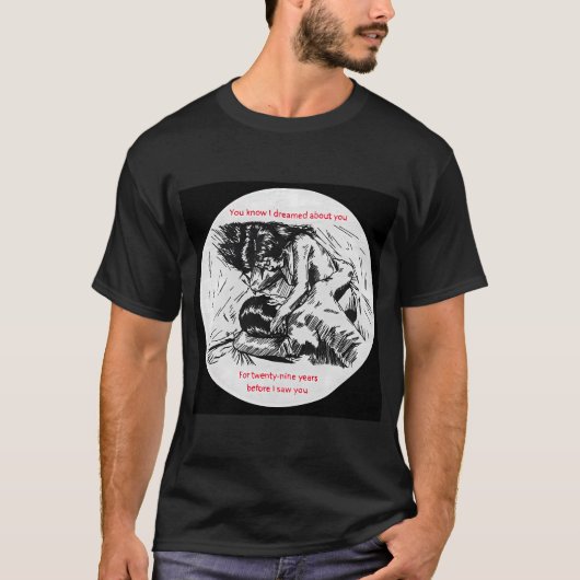 Träumte von dir T-Shirt (Vorderseite)