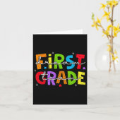 Traumteam der ersten Klasse Zurück zur ersten Klas Karte (Gelbe Blume)