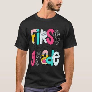 Traumteam der ersten Klasse Zurück zur Schule 1. K T-Shirt