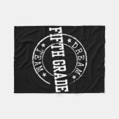 Traumteam der fünften Klasse Geschenke für Lehrer Fleecedecke (Vorderseite (Horizontal))