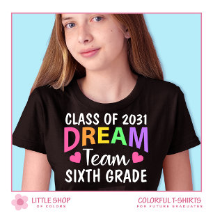Traumteam der sechsten Klasse zurück zur Schule T-Shirt
