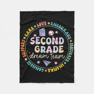 Traumteam der zweiten Klasse Back To School Tour S Fleecedecke