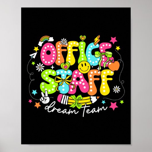 Traumteam des Büros Erster Schultag Poster (Vorne)