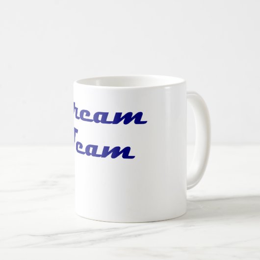 Traumteam Kaffeetasse (VorderseiteRechts)