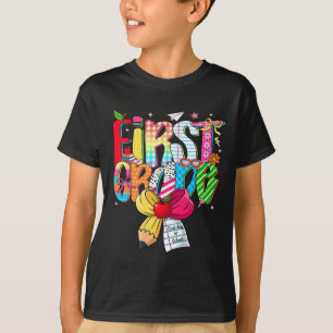 Traumteam-Lehrer der 1. Klasse Preppy zum Schulbeg T-Shirt