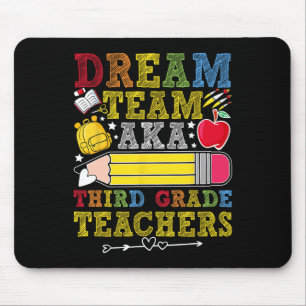 Traumteam-Lehrer der 3. Klasse Lehrer der dritten Mousepad